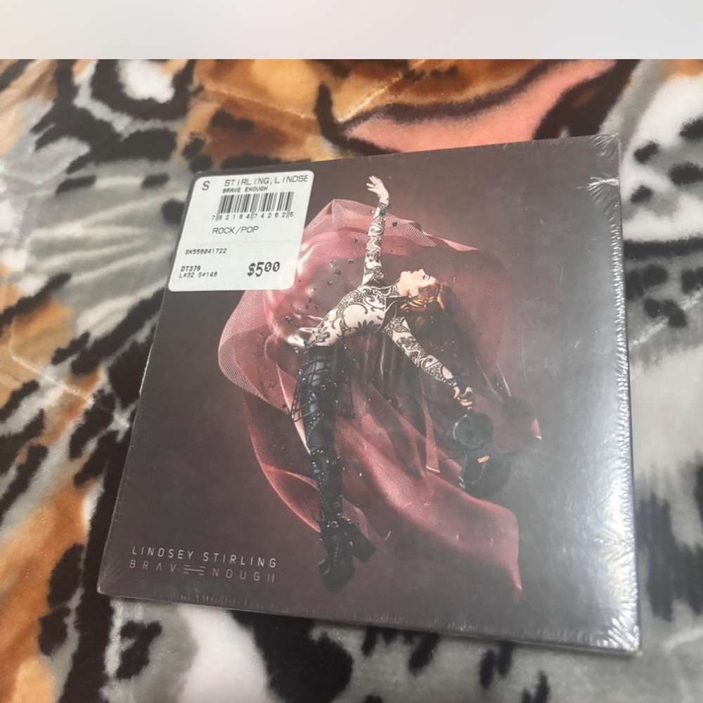 Brave Enough CD - Black and Red